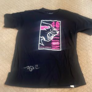 REAL SIGNED MR BEAST SHIRT